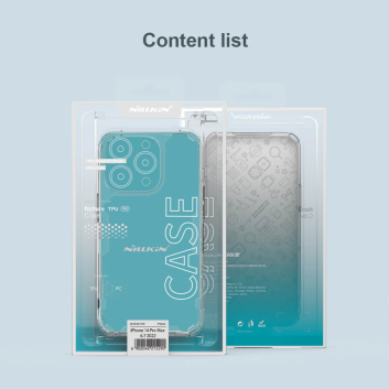 Torbica Nillkin Nature Pro za iPhone 14 Pro 6.1 transparent