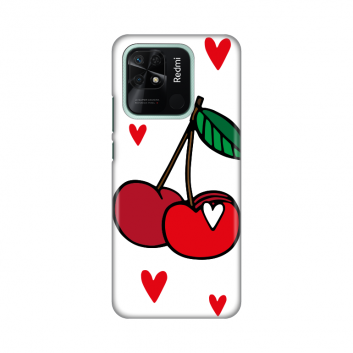 Torbica Silikonska Print za Xiaomi Redmi 10C Cherry