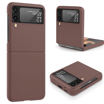 Torbica Elegant Fold za Samsung Z Flip 4 braon