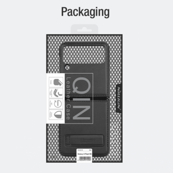 Torbica Nillkin Qin za Samsung Galaxy Z Flip 4 crna