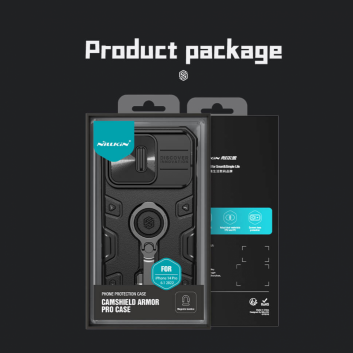 Torbica Nillkin CamShield Armor Pro Magnetic za iPhone 14 Pro 6.1 plava