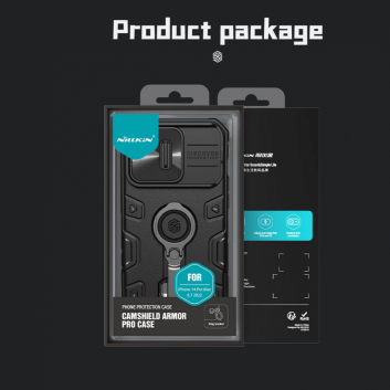 Torbica Nillkin CamShield Armor Pro za iPhone 14 Pro Max 6.7 plava