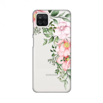 Torbica Silikonska Print Skin za Samsung A125F Galaxy A12 Gentle Roses Pattern