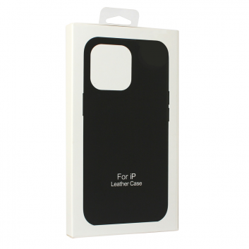 Torbica Beautiful Shine Leather iPhone 14 Pro Max 6.7 crna