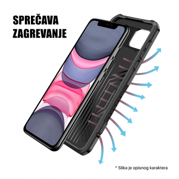 Torbica Fight Clip za iPhone 14 Pro Max 6.7 crna