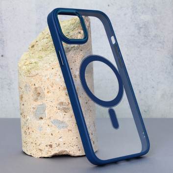 Torbica Magesafe za iPhone 14 Plus 6.7 tamno plava