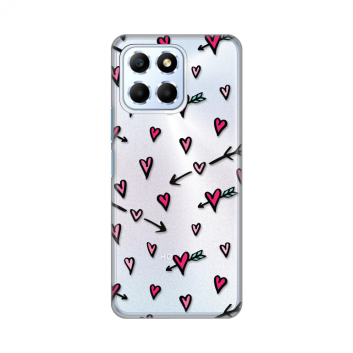 Torbica Silikonska Print Skin za Honor X6 Heart Pattern