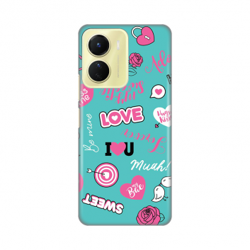Torbica Silikonska Print za Vivo Y16 Love