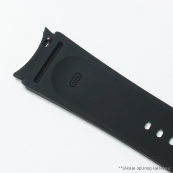Narukvica kozno gumena za smart watch Samsung 4, 5 22mm braon