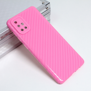 Torbica Silikon Line za Samsung A515F Galaxy A51 roze