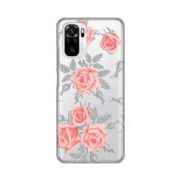 Torbica Silikonska Print Skin za Xiaomi Redmi Note 10 4G/10s Elegant Roses