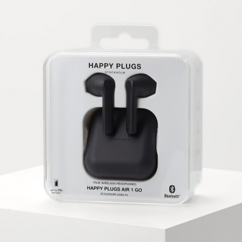 Bluetooth slusalice Happy Plugs Air 1 Go crne