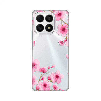 Torbica Silikonska Print Skin za Honor X8a Rose flowers