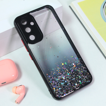 Torbica Frame Glitter za Samsung A546B Galaxy A54 5G crna