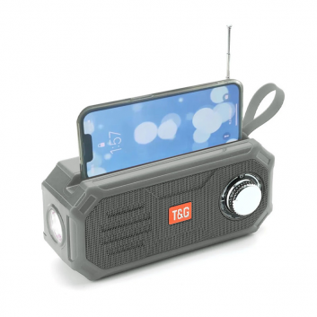 Bluetooth Zvucnik T&G Solarni TG612 sivi