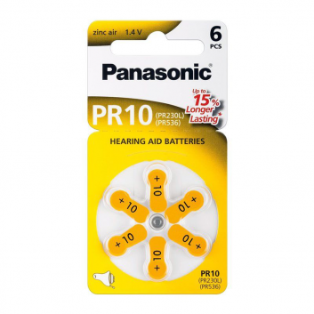 Baterija za slusni aparat PR10 Panasonic