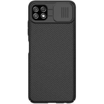 Torbica Nillkin CamShield za Samsung A226B Galaxy A22 5G crna