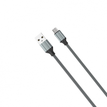 Data kabl LDNIO LS441 micro USB sivi 1m