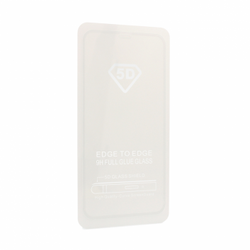 Tempered glass 5D za iPhone XR beli