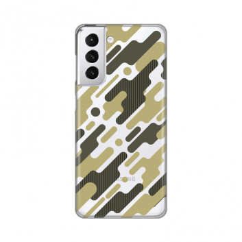 Torbica Silikonska Print Skin za Samsung G991B Galaxy S21 Army Pattern