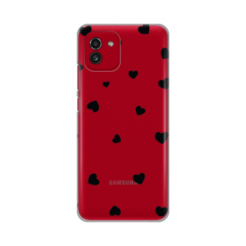 Torbica Silikonska Print Skin za Samsung A035G Galaxy A03 Hearts