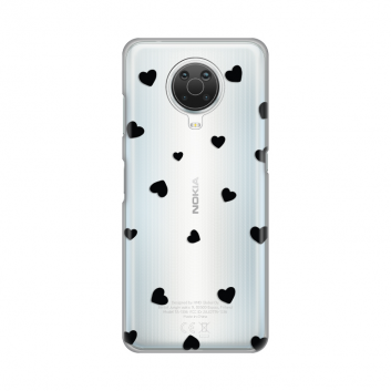 Torbica Silikonska Print Skin za Nokia G10/G20 Hearts