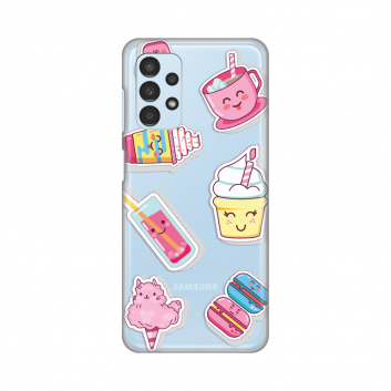 Torbica Silikonska Print Skin za Samsung A135F Galaxy A13 4G Ice cream