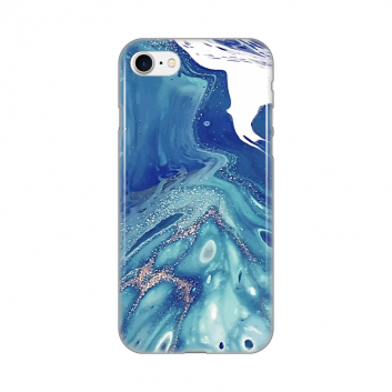 Torbica Silikonska Print za iPhone 7/8/SE 2020/2022 Blue Marble