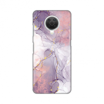Torbica Silikonska Print za Nokia G10/G20 Pink Marble