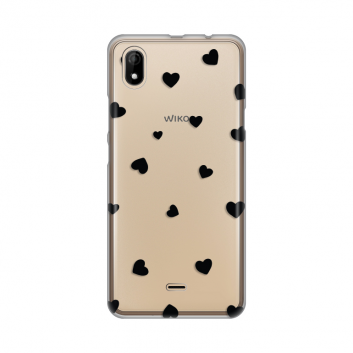 Torbica Silikonska Print Skin za Wiko Y61 Hearts