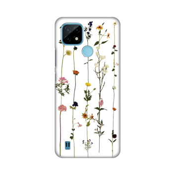 Torbica Silikonska Print Skin za Realme C21 Flower