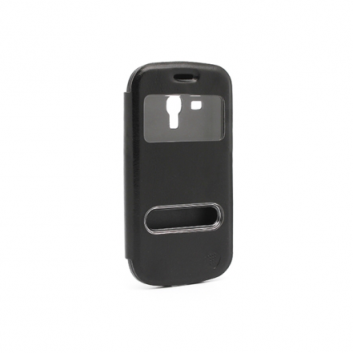 Torbica Teracell Vogue view za Samsung I8190 S3 Mini crna