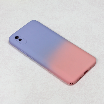Torbica Double Color za Xiaomi Redmi 9A ljubicasto-roze