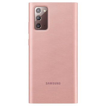 Samsung torbica LED View flip za Galaxy Note 20 bronzana (EF-NN980-PAE)