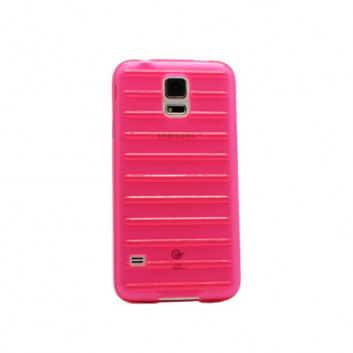 Torbica silikonska Rib za Samsung I9600 S5/G900 pink