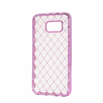 Torbica silikonska Miracle za Samsung G935 S7 Edge pink