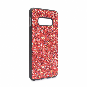 Torbica Glitter za Samsung G970 S10e crvena
