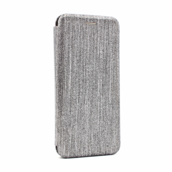 Torbica Flip Crystal za Huawei P40 srebrna