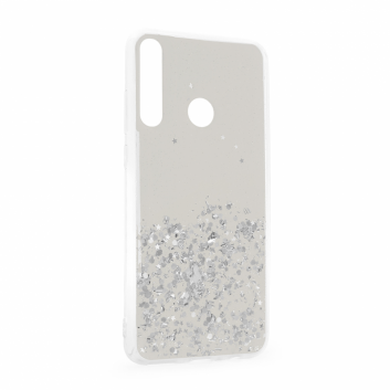 Torbica Pixie za Huawei Y6p srebrna