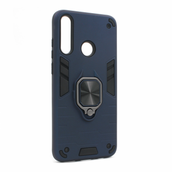 Torbica Cube Ring za Huawei Y6p tamno plava