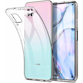 Torbica silikonska Ultra Thin za Huawei P40 Lite/Nova 6 SE transparent