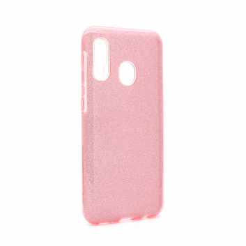 Torbica Crystal Dust za Samsung A202F Galaxy A20e roze