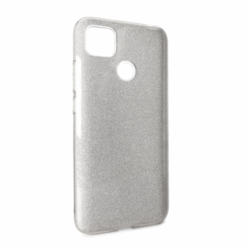 Torbica Crystal Dust za Xiaomi Redmi 9C/10A srebrna