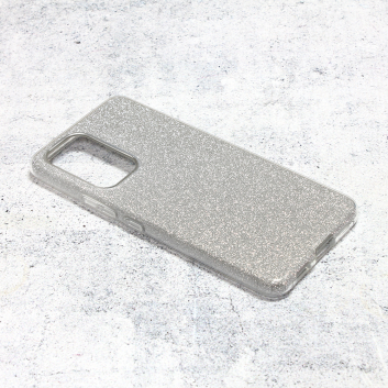 Torbica Crystal Dust za Samsung A536B Galaxy A53 5G srebrna
