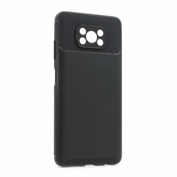Torbica Defender Carbon za Xiaomi Poco X3/X3 Pro/X3 NFC crna