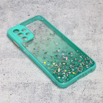 Torbica Frame Glitter za Samsung A135F Galaxy A13 4G mint
