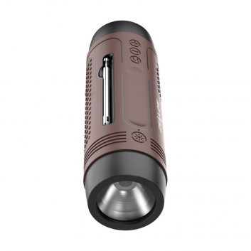 Bluetooth zvucnik A1 sa LED lampom braon