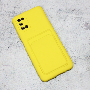 Torbica Color Card za Samsung A037G Galaxy A03s (EU) zuta)