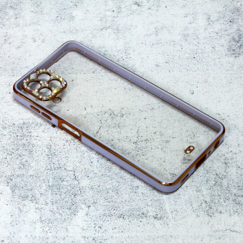 Torbica Cirkon Camera za Samsung A225F Galaxy A22 4G ljubicasta