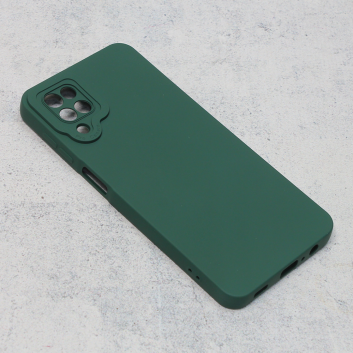 Torbica Silikon Pro Camera za Samsung A125F Galaxy A12 tamno zelena